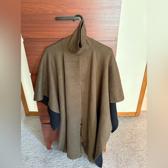 Anthropologie Brown Poncho - Picture 3 of 6